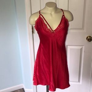 !! Red LG silky VS lingerie !!